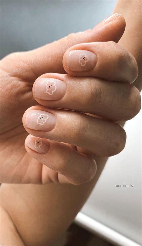 Minimalist Nails That Re Proved Less Is More Happy Cloud Nude Nails