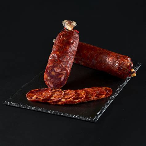 Chorizo Ibérico de Bellota 100 de Encina don Alberto perfecta curación