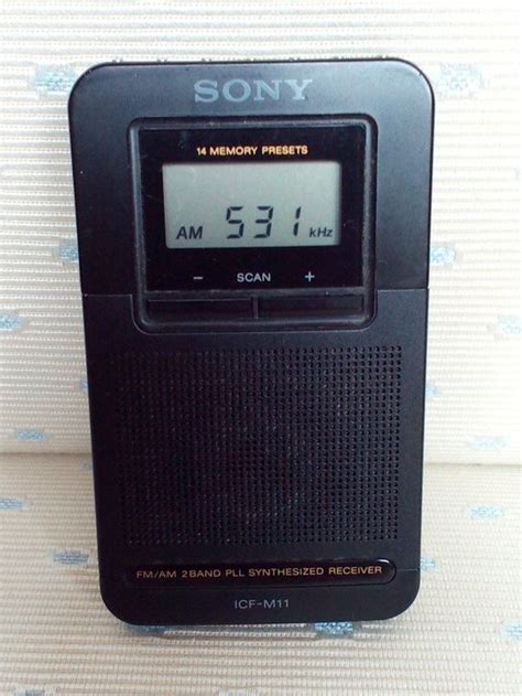 Sony Icf M11 Fmam 2 Band Mini Radio Acheter Sur Ricardo