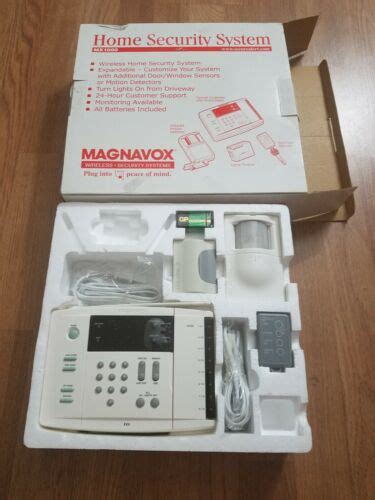 Magnavox Mx1000 Home Security System Wireless Expandable Ebay