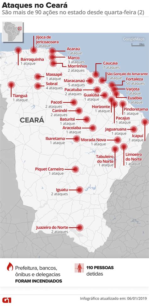 Ceará Faz Transferência De Chefes De Facção Para Presídios Federais Em