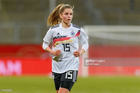 Tabea Wassmuth Of Germany Look On During The Three Nations One Goal