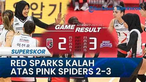 Red Sparks Kalah Empat Kali Beruntun Megawati Cs Diamuk Pink Spiders