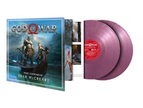 'God Of War' Original Soundtrack 2LP Purple & Pink Marbled Vinyl