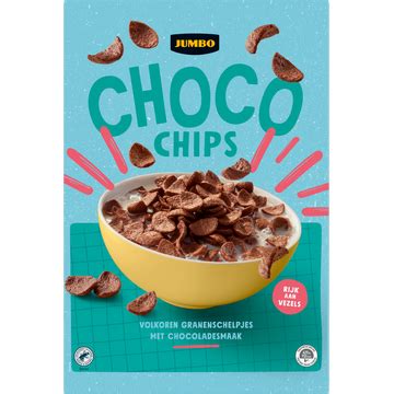 Jumbo Choco Chips Ontbijtgranen 500g Bestellen Ontbijt Broodbeleg