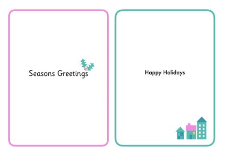 Christmas card inserts with small images - Free Teaching Resources ...