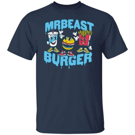 MrBeast Merch Mrbeast Burger Squad Oil Wash Tee Red - Spoias