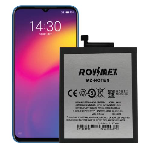 Meizu Note 9 Rovimex Batarya Rovimex⚡rovimex⚡