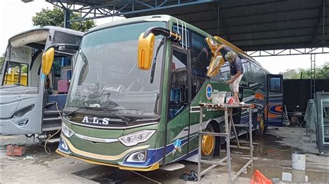 Pertama Bus ALS Memakai Jetbus 3 SD V Singel Glass Voyager Mercedes