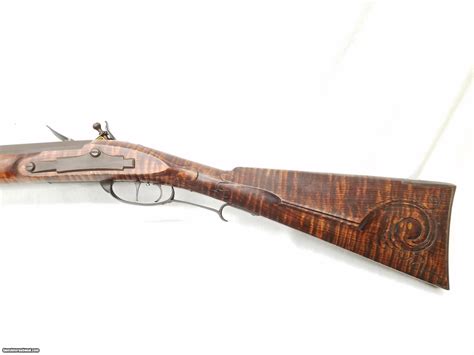 Custom Caliber Pennsylvania Flint Muzzleloading Rifle By Craig Kern