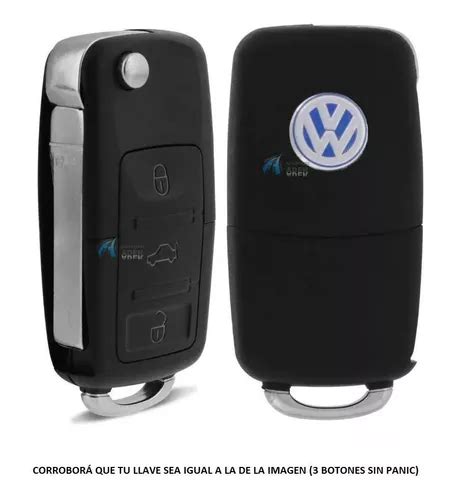 Carcasa Llave Navaja Vw Golf Bora Fox Vento Trend Amarok Con O Sin