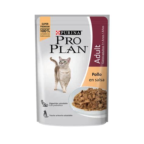 PRO PLAN POUCH GATO ADULTO POLLO EN SALSA