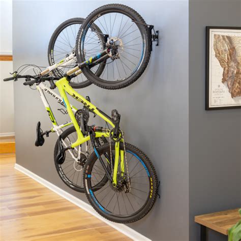 Swivel Mount Bike Storage Rack | 2 Pack | Garage Wall Hook