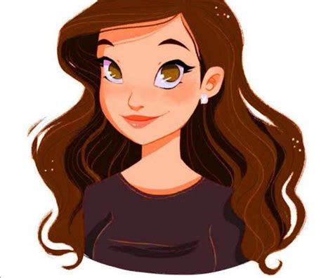 Brown Hair Female Cartoon Characters 2024 Hairstyles Ideas