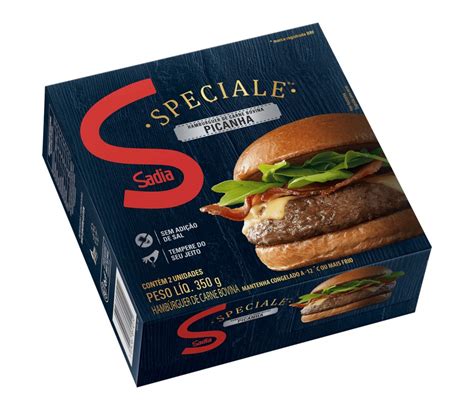 Hambúrguer Speciale Picanha Sadia 350g