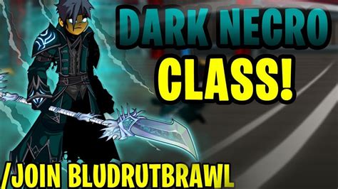 Aqw Dark Metal Necro Class In Join Bludrutbrawl Gameplay Youtube