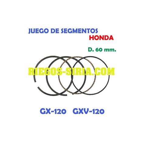 Juego De Segmentos Motor Honda Gx120