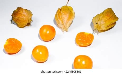 Fresh Cape Gooseberry Fruits Plant Known Stock Photo 2245805861 ...