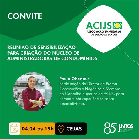 Agenda De N Cleos Empresariais Acijs Acijs In Rede