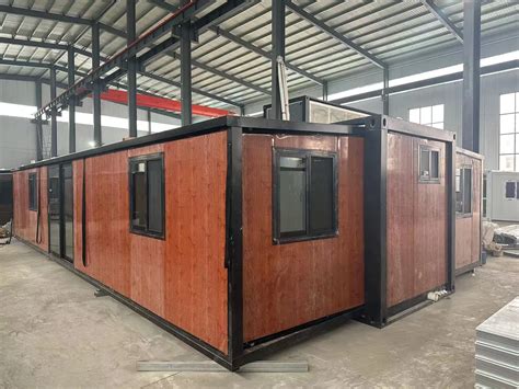 Grade 10 Villa Tesite Plastic Film Packaging Foldable Prefab Container