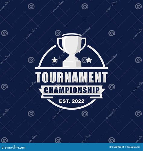 Championship Logo Design Stock Vector Illustration Of Ball 269295344