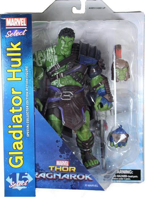 Marvel Select Gladiator Hulk Action Figure Movie Version Thor