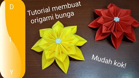 Hiasan Bunga Origami