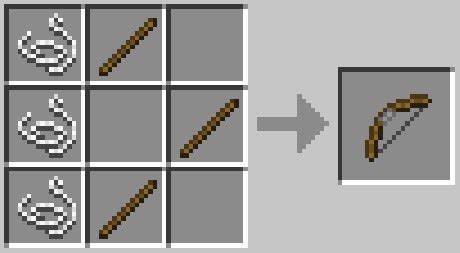 MINECRAFT - Fotoalbum - crafting - Crafting-bow