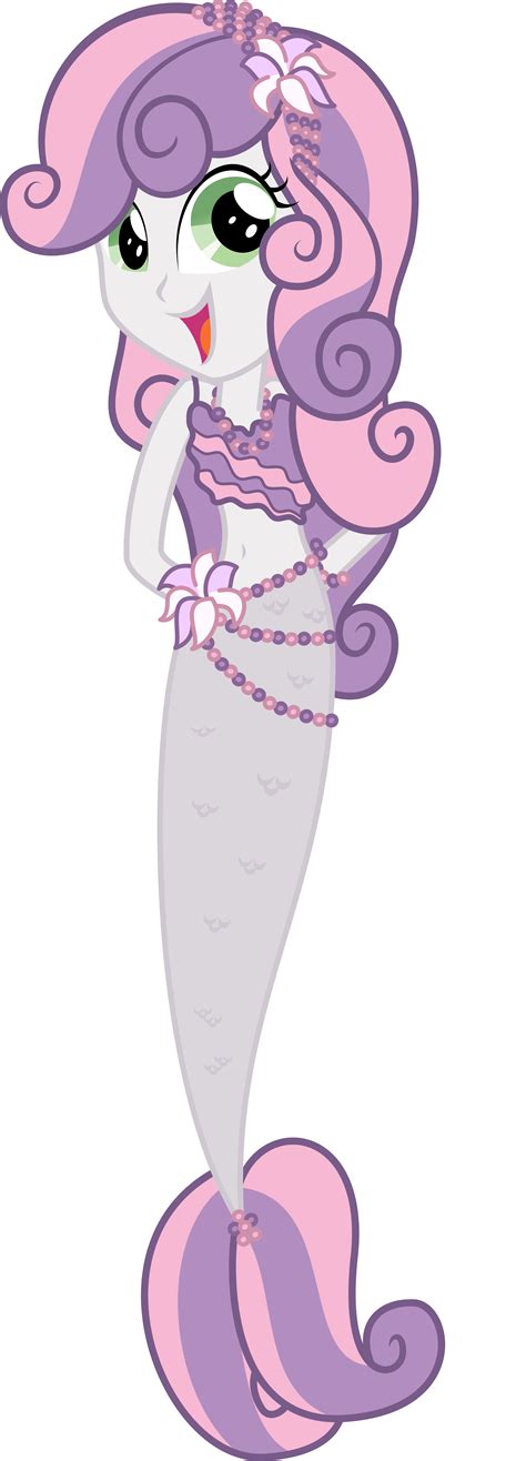 Sweetie Belle As Equestria Mermaid By Vectors R Us On Deviantart Mlp