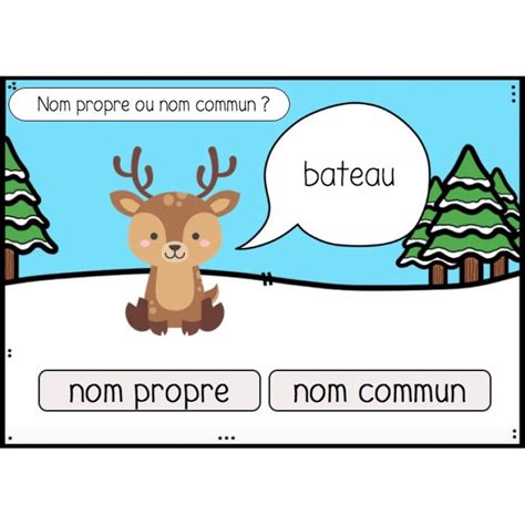 Boom Cards Nom Propre Ou Commun