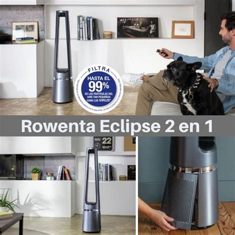 Rowenta Eclipse En El Purificador Que Refresca Y Purifica Al