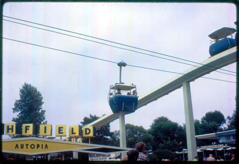 Vintage Disneyland Tickets Undated Skyway Slides