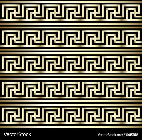 Greek key swastika design Royalty Free Vector Image