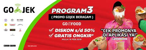 Program GO-FOOD: Diskon 50% & Gratis Ongkir! | GoFood