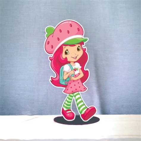 Strawberry Shortcake Birthday Party Prop Cutouts Centerpieces Backdr