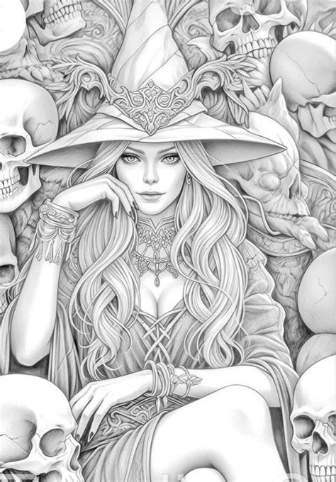 Pin By Bene Morato On Bruxas E Fadas Witch Coloring Pages Fairy