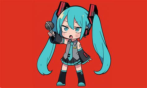 Piaproピアプロイラスト「初音ミクのマイク」