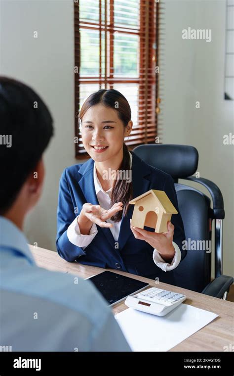 Portrait Of A Real Estate Agent Or Bank Officer The Lending Department