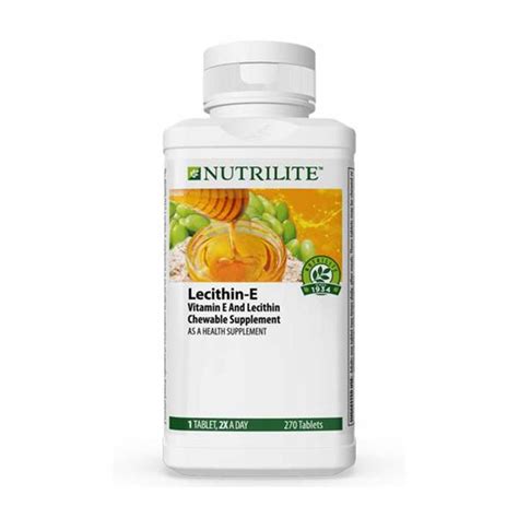 Vitamin E Lecithin E Tab Nutrilite Amway Malaysia