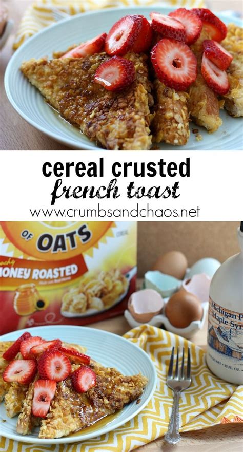 Cereal Crusted French Toast