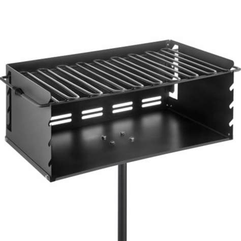 Outdoor Park-Style Charcoal Grill For Camping And Cookouts, Bbq ...