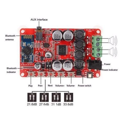 W W Tda P Bluetooth Csr Audio Receiver