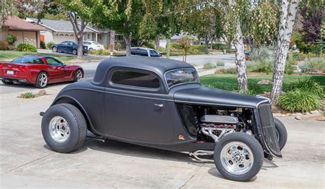 1934 Ford 3 Window Coupe Chopped