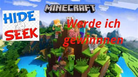 Ich Spiele Minecraft Hide And Seek Werde Ich Gewinnen Youtube