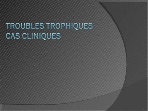 Troubles Trophiques Ammppu