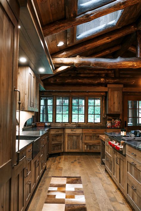 Rustic Hickory Kitchen Cabinets | Besto Blog