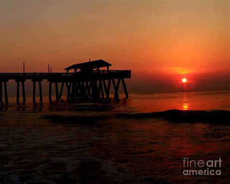 Tybee Island Pier Photograph by Charlene Cox