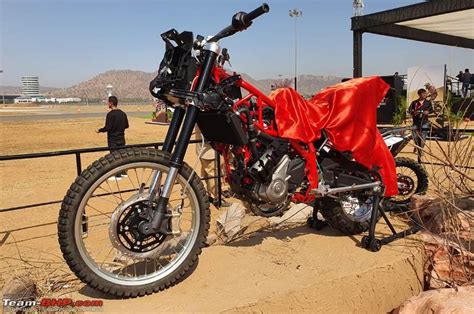 Hero Motocorp Showcases New 300cc Adventure Motorcycle Concept Team Bhp