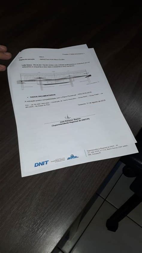 DNIT anuncia licitação para construção da ponte de Santa Filomena