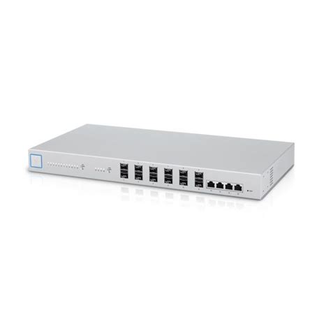 Switch 12 Portas SFP 10G 4 Portas RJ45 10G Ubiquiti Us 16 Xg Br